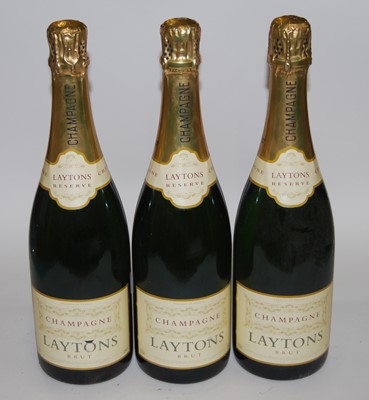 Lot 1195 - Laytons NV Brut Champagne, three bottles