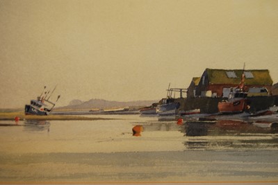 Lot 1003 - Godfrey Sayers (b.1942) - Low-tide on the...