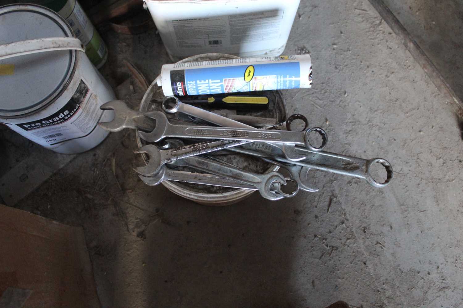 Lot 64 - Assorted Spanners