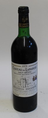 Lot 1143 - Château de Lamarque, 1978, Haut-Medoc, fifteen...