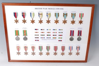 Lot 219 - A collection of twenty two WW II and later...