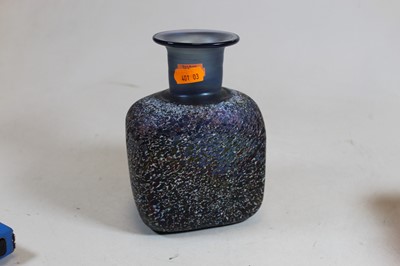Lot 61 - A 20th century iridescent art glass vase, the...