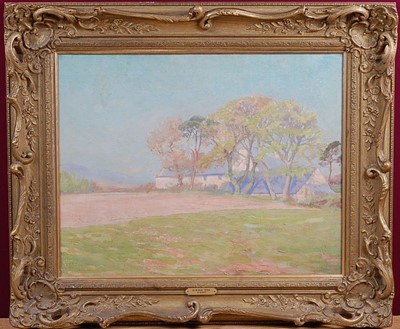 Lot 281 - Alfred East (1849-1913) - Summer Time, oil on...