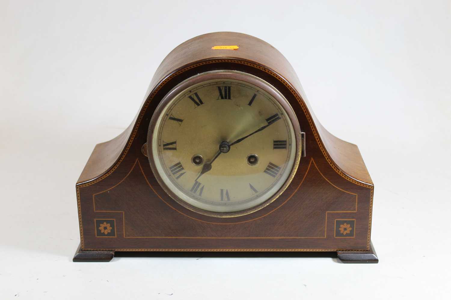 Lot 81 - An early 20th century mahogany cased eight day...