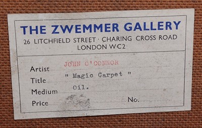 Lot 306 - John O'Connor (1913-2004) - Magic Carpet, oil...