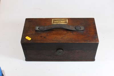 Lot 188 - An Eversheds Direct Reading Resistance box,...
