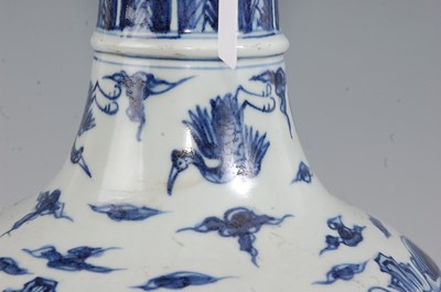 Lot 19 - A Chinese export stoneware vase having a...