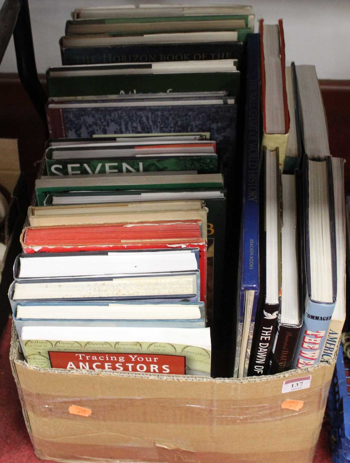 Lot 137 - A box of miscellaneous books, to include...