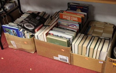 Lot 141 - Four boxes of miscellaneous books, mainly...