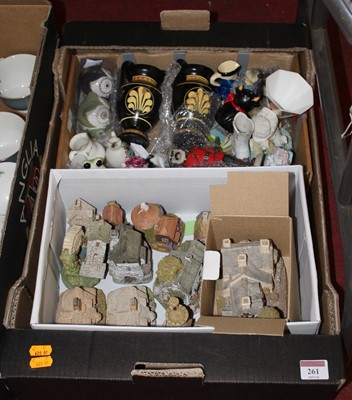Lot 261 - A box of miscellaneous items to include...