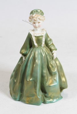 Lot 296 - A Royal Worcester figurine 'Grandmothers dress'...