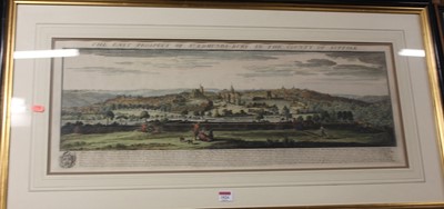 Lot 1024 - The East Prospect of St Edmundsbury in the...