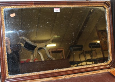 Lot 1043 - An 18th century walnut and parcel gilt framed...