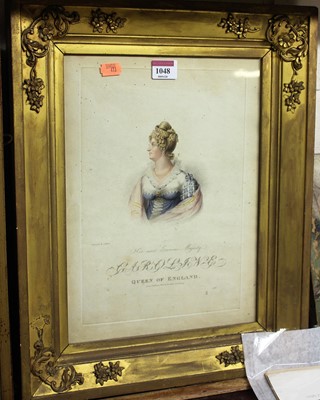 Lot 1048 - After G. Maile - Caroline, Queen of England,...