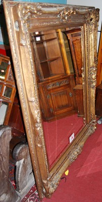 Lot 1197 - A large contemporary floral gilt framed...