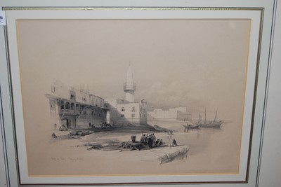 Lot 1079 - A collection of David Roberts prints, being...