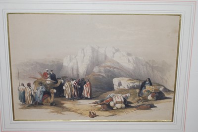 Lot 1079 - A collection of David Roberts prints, being...