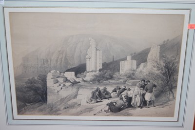 Lot 1079 - A collection of David Roberts prints, being...