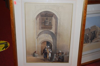 Lot 1079 - A collection of David Roberts prints, being...