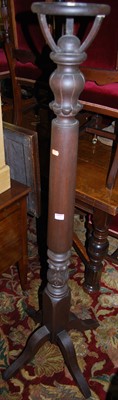 Lot 1282 - A Victorian mahogany jardiniere stand, height...