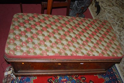 Lot 1299 - A mid-Victorian walnut and burr walnut...