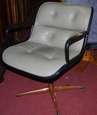 Lot 1378 - A 1960s metal, polypropylene framed and...