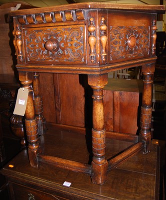Lot 1425 - A good early 20th century floral relief carved...