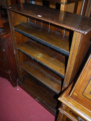 Lot 1438 - An early 20th century stained pine...