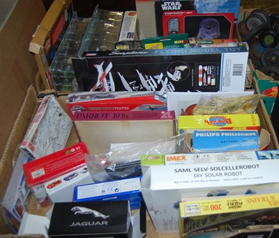 Lot 1520 - Two boxes of mixed toys, to include British...