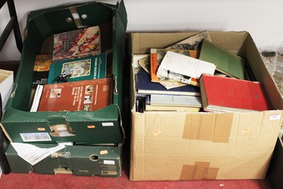 Lot 944 - Three boxes of sundry hardback and paperback...