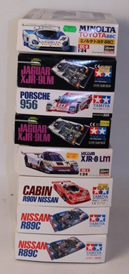 Lot 1206 - Eight various boxed as issued 1/24 scale high...