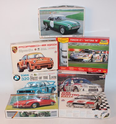 Lot 1234 - Seven various mixed manufacture 1/24 scale...