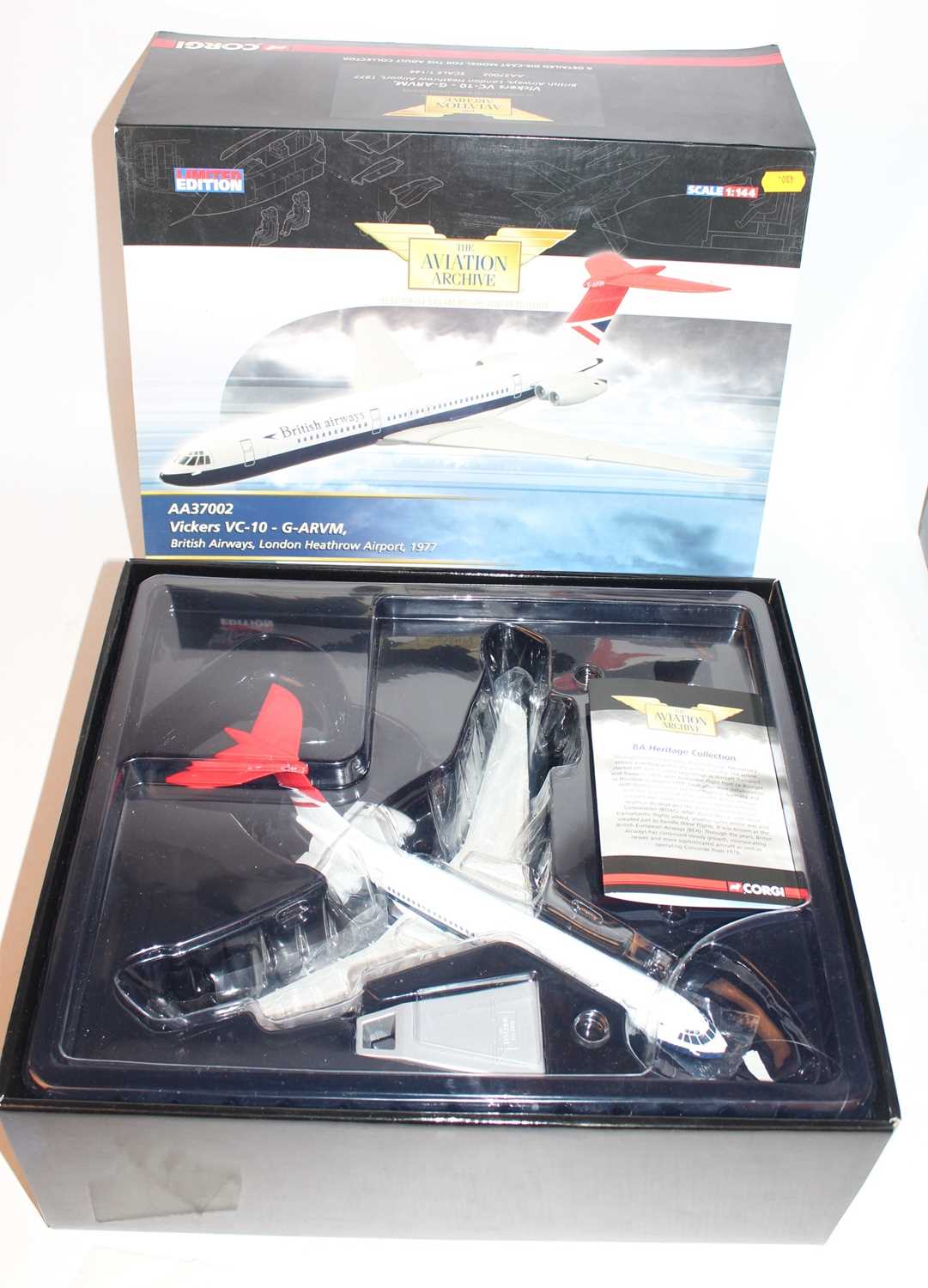 Lot 2560 - A Corgi Aviation Archive 1/144 scale, model