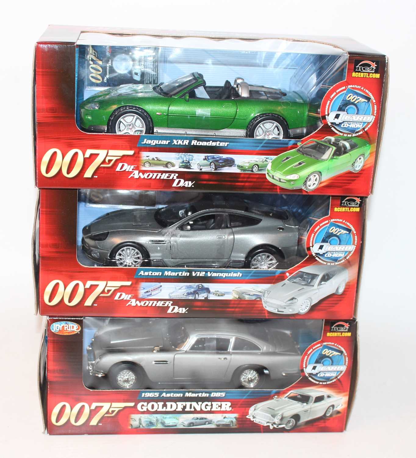 Lot 3151 - A James Bond 007 RC2 1/18 scale diecast group,...