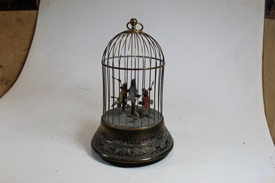 Lot 26 - An early 20th century bird automaton, the...