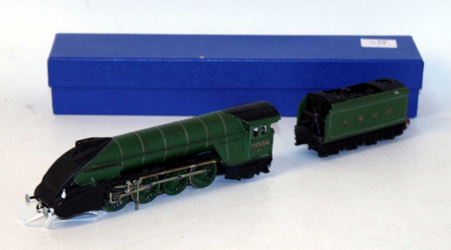 Lot 688 - A K's whitemetal kit built LNER lined green...