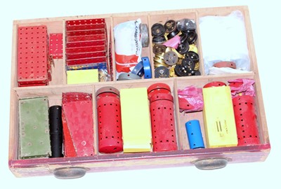 Lot 113 - Meccano Dealers No. 1 sloping back cabinet...