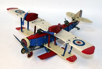 Lot 159 - Three engined biplane built from No. 2 special...