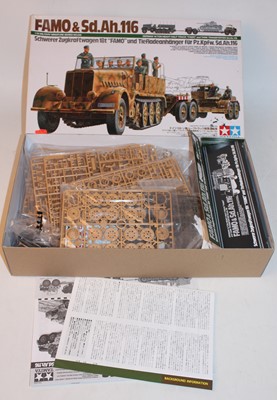 Lot 1271 - A Tamiya 1/35 scale plastic kit for a FAMO and...
