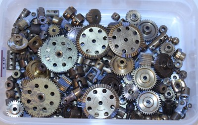Lot 110 - Collection of Meccano gears and other...