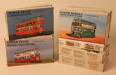 Lot 1273 - 11 boxed as issued Tower Models and Keilcraft...