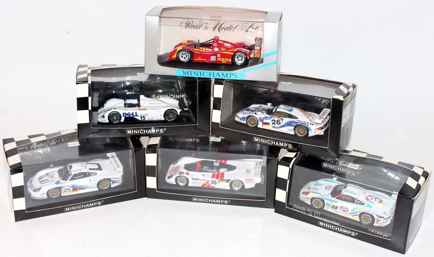 Lot 2663 - A Minichamps 1/43 scale boxed high speed...