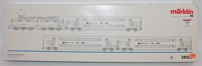 Lot 473 - Marklin H0 catalogue ref 28505 red SBB-FFS...