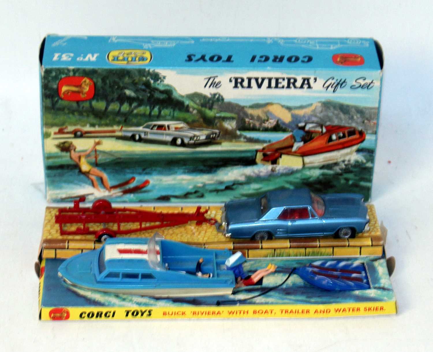 Lot 1620 - A Corgi Toys Gift set No. 31 Buick Riviera