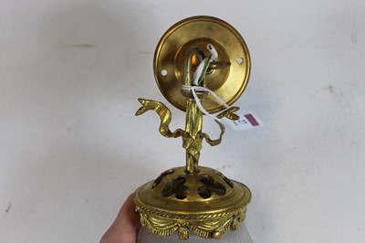 Lot 27 - An early 20th century brass ceiling pendant...