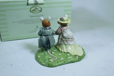 Lot 47 - A Royal Doulton Brambly Hedge figure group The...