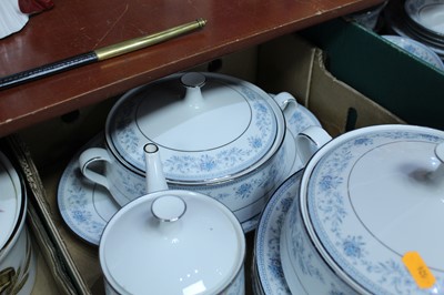 Lot 71 - A Noritake part tea and dinner service in the...