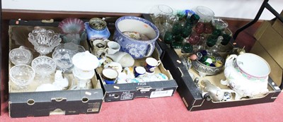 Lot 76 - Four boxes of miscellaneous china and...