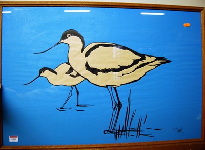 Lot 1001 - Reg Snook - Wading Birds, lithograph, signed...