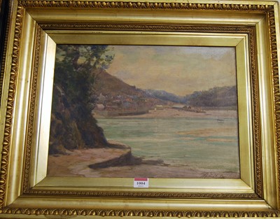 Lot 1004 - Early 20th century school - Coastal scene, oil...